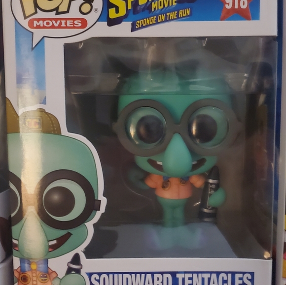 Funko Pop NIB Spongebob Movie #918 Squidward Tentacles - Picture 3 of 3